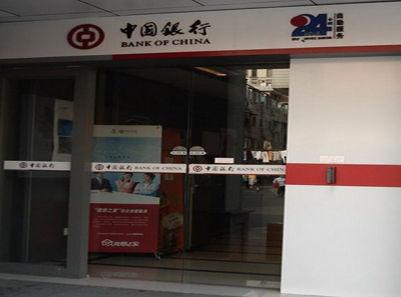 中国银行银行沐鸣2感应门