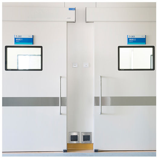 医用气密沐鸣2门（下沉）-成品效果图