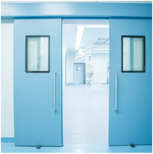 医用洁净沐鸣2门（平移）-成品效果图