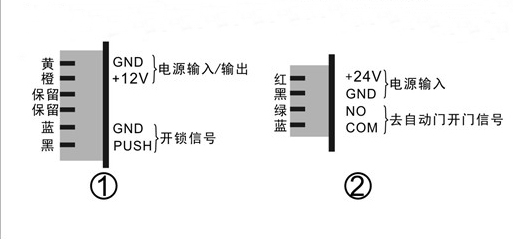 沐鸣2门电磁锁-接线详情
