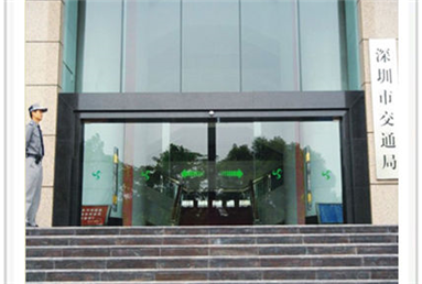 政府沐鸣2感应门工程