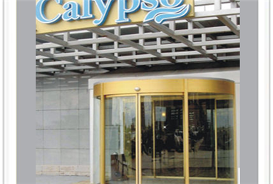 国外项目沐鸣2旋转门工程