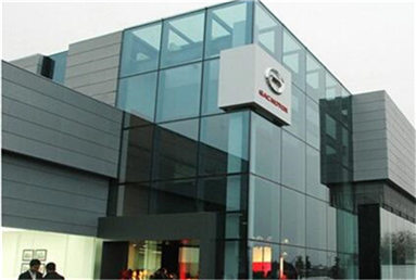 汽车展厅沐鸣2门工程