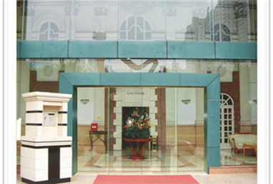 万科集团沐鸣2感应门项目