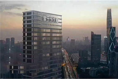 电动玻璃沐鸣2门紫元元大厦大堂案例