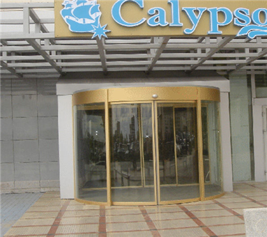 酒店弧形沐鸣2门